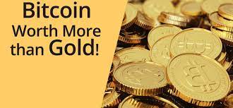 A single bitcoin, a digital currency that exists as a computer record, is now worth more than one ounce of gold, a rare yellow metal which can be held in your hand, and the boost that could come. Bitcoin Is Worth More Than Gold Money Making Expert