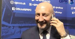 Ian Holloway takes phone call from Chairman Tony Fernandes mid-interview  after QPR victory