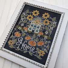 Great selection of cross stitch patterns, designs and other needlework fun at craftown. Chalkboard Cross Stitch Pattern Sunflower Manor Stitched Modern