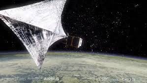 He points out that the collision risk is clearly. This Space Junk Removal Experiment Will Harpoon Net Debris In Orbit Space