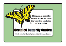 Butterfly Garden Certification Program North American Butterfly Association