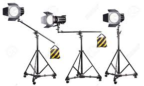 Studio Lighting Stands With Flash And Softbox Isolated On The Stock Photo Picture And Royalty Free Image Image 149915929