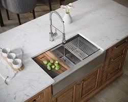Maybe you would like to learn more about one of these? 407l Ledge Offset Double Bowl Stainless Steel Apron Workstation Sink