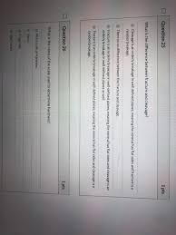 Solved Question 25 1 Pts What Is The Difference Between F Chegg Com The quality of a crystallized substance or rock of splitting along definite planes also : pts what is the difference between