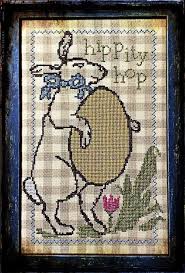 Hippity Hop Bunny Easter Cross Stitch Chart And 50 Similar Items