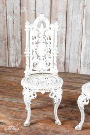 Black wrought iron 3 piece bistro style garden patio furniture set. Second Hand Cast Iron Garden Furniture In Ireland