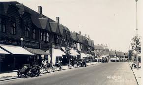 Old Postcard High Street Ruislip Ealing Street Old Postcards