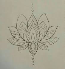 Pin By Rachid Boujemati On Brodrie With Images Lotus Flower Drawing Flower Drawing Lotus Flower Tattoo