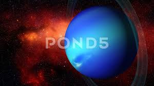 The daily galaxy, sam cabot, via nasa goddard space flight center the hubble space telescope images at the top of the page show the varied faces of uranus. 3d Animation Of The Ringed Planet Neptun Stock Video Pond5