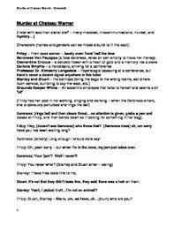 Free murder mystery game scripts online. Murder Mystery Script Worksheets Teachers Pay Teachers