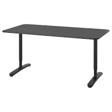 Https Www Ikea Com No No P Bekant Arbeidsbord Svartbeiset Askefiner Svart S69282592 Ikea Ikea Bekant Ikea Black Desk