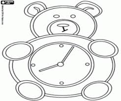Colora Una Sveglia Per Bambini Sveglia Disegno Per Bambini Bambini Da Colorare