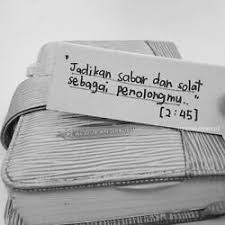 Image result for sabar dan solat