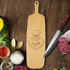 Planche Allongee A Saucisson A Personnaliser Achat Planche De Service 41cm Allongee Personnalisee Cadeau Maestro Saucisson Planche Personnalise