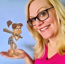 In honor of "WorldVoiceDay, here's one of my favorite characters I've  voiced...a cave girl named Mir who is learning how to "Use Her Words." She  is feisty, funny, strong and full of