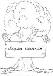 Ormanhaftasi Belirligunvehaftalar Boyamasayfasi Boyama Sayfalari Ormanlar Boyama Kitaplari