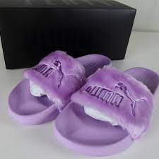 Purple Fenty Slides Off 62 Www Vestelakillitahta Com