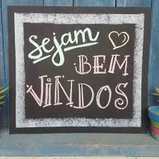 plaquinha de boas vindas para um encontro de familia letrasemais lettering letteringlove letteres le hand lettering chalkboard quote art paint pens plaquinha de boas vindas para um