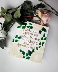 Hand Painted Bible Personalized Bible Esv Journaling Bible Etsy Hand Painted Bible Personalized Bible Custom Bible