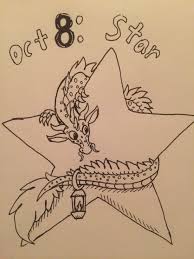 Inktober Day 8 Star As You Can Tell I Don T Really Know How To Draw Stars But At Least I Drew Sencha Correctly Drawings Art Inktober
