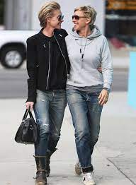 Portia de rossi and ellen degeneres are sharing their love story! Pin Von Annekevermeent Auf I See Love Portia De Rossi Kleidung Frau