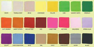 Sculpey Iii Color Chart Red Candy Polymer Clay Hot Pink