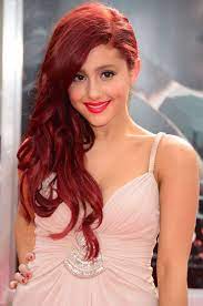 Ariana Grande Ariana Grande Red Hair Red Hair With Highlights Hair Styles 2014