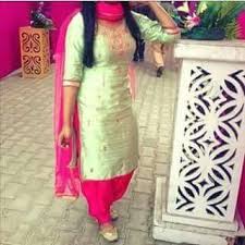 Black And Pink Punjabi Suit Combination Golden Pink Combination Punjabisuit Punjabi Outfits Punjabi Suit Simple Indian Designer Suits