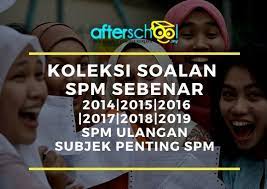 Para pelajar boleh menggunakan formula di bawah untuk membantu anda menjawab soalan latihan pada laman web ini. Koleksi Soalan Spm Sebenar Tahun 2014 2015 2016 2017 2018 2019 Spm Ulangan Bahasa Melayu Matematik Sejarah