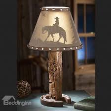Stunning Simple Style Creative Cowboy Design Table Lamp Western Bedroom Decor Decor Rustic Lamps