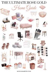 The Ultimate Rose Gold Home Decor Guide Kenda Martin Room Decor Bedroom Rose Gold Rose Gold Room Decor Rose Gold Bedroom