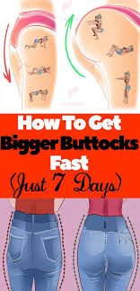How To Get Bigger Buttocks Fast Just 7 Days Fitness4woman Big Buttocks How To Get Bigger Bigger Buttocks Workout Exercises