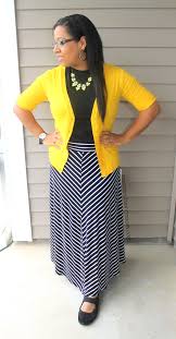 Black And White Maxi Skirt Outfit Summer Style Share Bright In Yellow Summer Look Book Colourful Outfits Bright Yellow Cardigan Modest Summer Outfits
