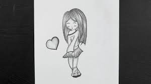 Nothing is tough when you start practicing it!! Recruitment House Download 33 Girly Drawings Pencil Sketch Drawing Easy Girl
