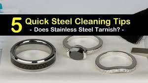 5 Quick Steel Cleaning Solutions Stainless Steel Rings Steel Jewelry Steel Ring