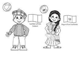 Dibujos Para Colorear De Ninos De Diferentes Paises Dibujos Dibujos Para Colorear Dia De La Paz