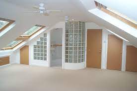 Glass Wall En Suite Loft Conversion Loft Spaces Bedroom Loft