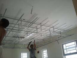 Drop ceiling juga mampu memberi aksen dalam hal pencahayaan dengan menggunakan indirect lighting. Harga Sekeping Siling Kapur Home Desaign