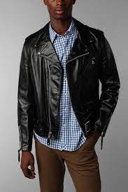 Schott Perfecto Leather Moto Jacket Black Leather Biker Jacket Leather Jacket Men Jackets