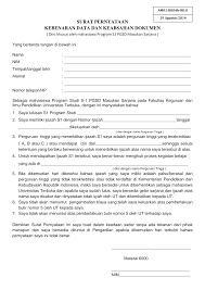 Surat pernyataann kebenaran data dan keabsahan dokumen author. Http Www Ut Ac Id Sites All Files Images Pdf Am01 Rk04b Rii 0 Pdf