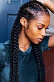 Research shows that it was originated in egypt as part of africa's tribal customs and has been in trend for centuries among african american community. 55 Enviable Ways To Rock The Latest Black Braided Hairstyles Braids For Black Hair Girls Hairstyles Braids Short Natural Hair Styles