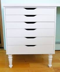 How To Add Furniture Legs To Ikea Shelves And Drawers Jennifer Maker Ikea Alex Drawers Ikea Furniture Ikea Shelves
