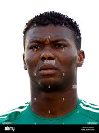 Nigeria's Kalu Uche during their African Cup of Nations Group C soccer  match against Egypt at the Ombaka National Stadium in Benguela, Angola,  Tuesday Jan. 12, 2010. (AP Photo/Themba Hadebe Stock Photo -