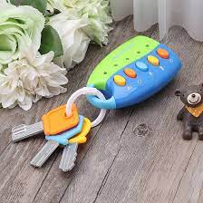 Amazon.co.jp: SimpleLifeの赤ちゃん車の鍵のおもちゃ - 赤ちゃんや幼児のためのおもちゃの鍵 - スマートリモート車の声再生プレイ 玩具 : おもちゃ