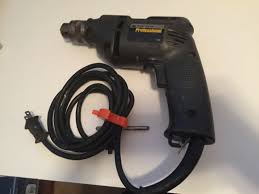 Black And Decker Power Drill Corded Vintage Black And Decker Professional Corded Drill 3 8 Vsr Hologun Model 1166 Blackdecker Corded Drill Black Decker Drill