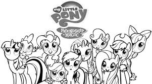 Print my little pony colorings. Free My Little Pony Kids Printables Diy Thought
