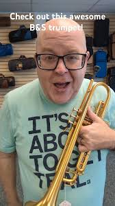 A trumpet with Personality? HECK YES! Checkout Trent Austin Playing this  B&S Benny Brown #trumpet