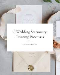 Gatherie Creative A Crash Course On Wedding Stationery Printing Processes Stationery Printing Wedding Stationery Business Stationery