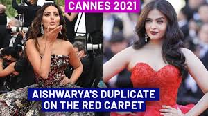 Maybe you would like to learn more about one of these? Cannes 2021 Aishwarya Rai S Lookalike Poses On The Red Carpet Youtube