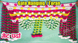 Wollen New Gate Hanging Toran Parda Design 2019 Toran Hanging Creative